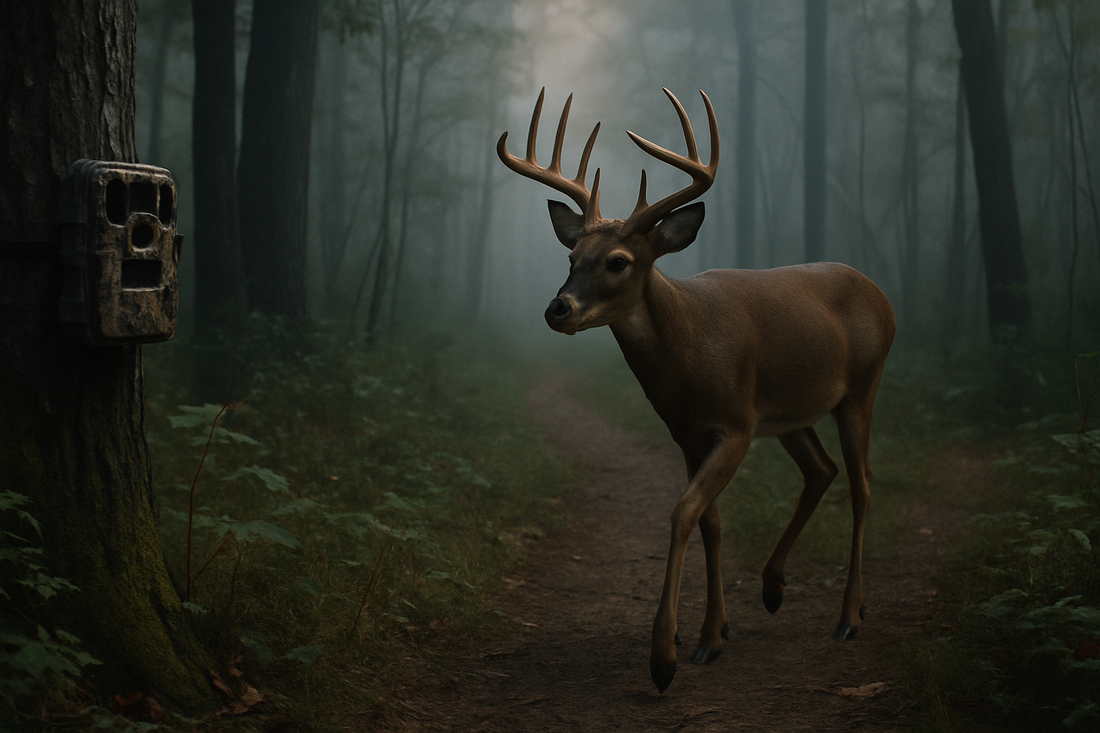 Trail Camera Setup for Whitetail Deer