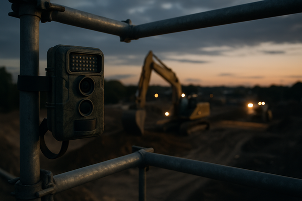 Trail Cameras for Construction Site Security