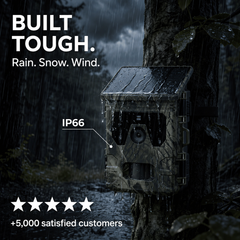 4G Solar Trail Camera 4K