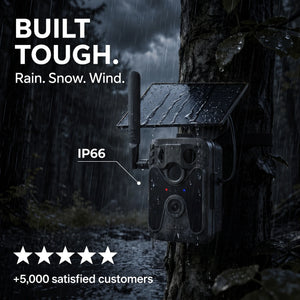 4G Solar Trail Camera 4K