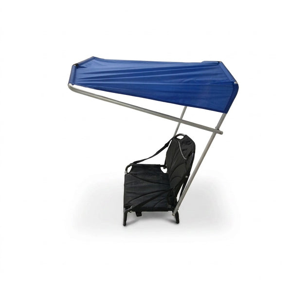 Clip-on kayak sun canopy