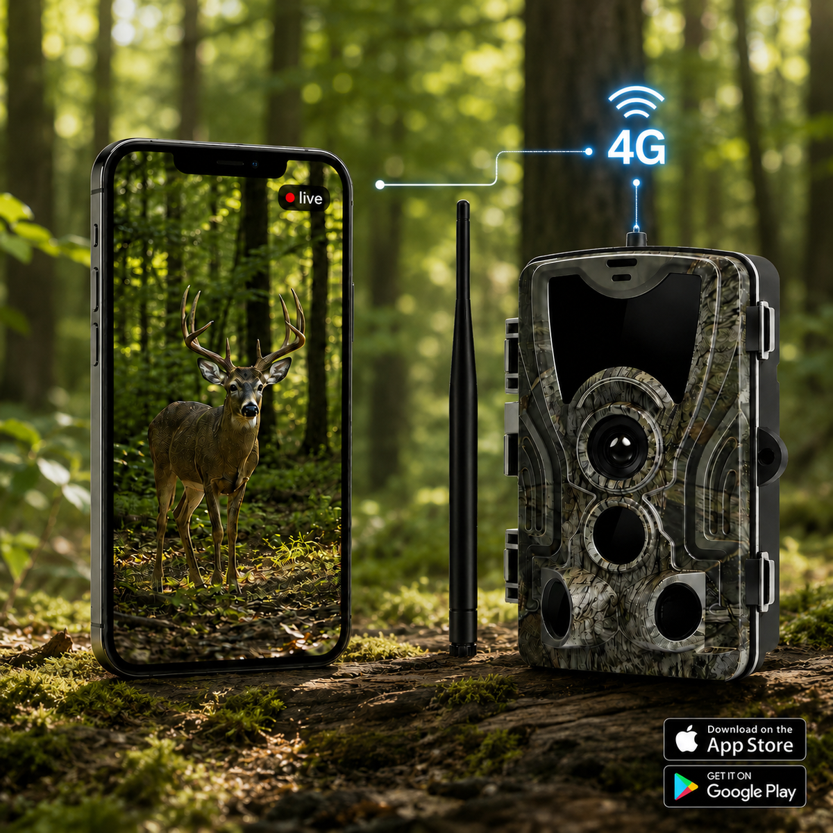 4G+ / WiFi Trail Camera