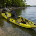 Pedal Drive Fishing Kayak – 10ft Fin Drive Sit-on-Top with Rudder, Adjustable Seat & Rod Holders