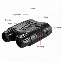 Night Vision Binoculars 4K Video