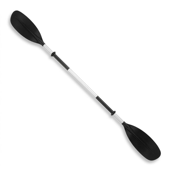 Double-bladed kayak paddle, full assembled view