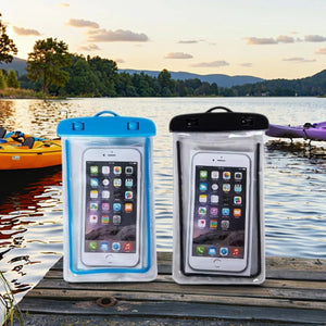 Waterproof floating phone pouch