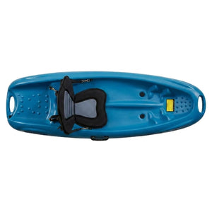 Kids kayak top-down view