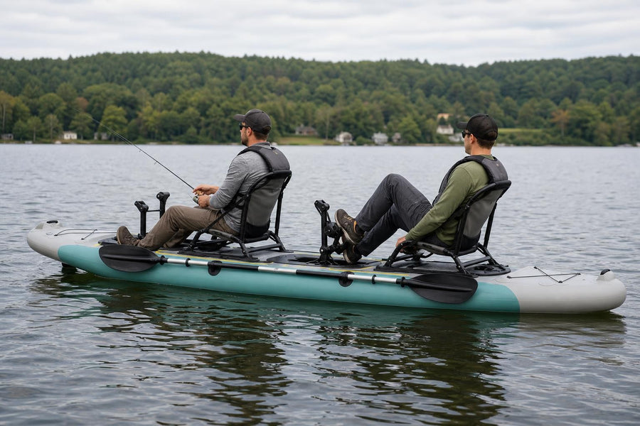 Pedal farther. Fish longer.