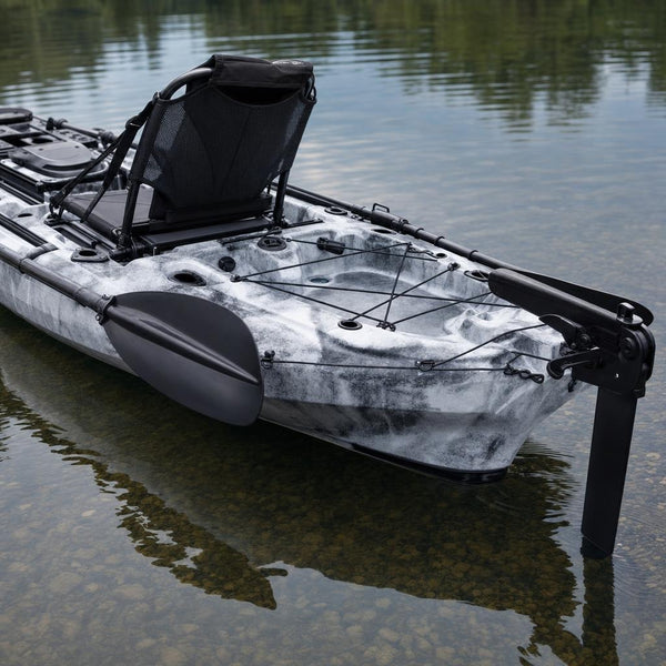 Toe-controlled rudder